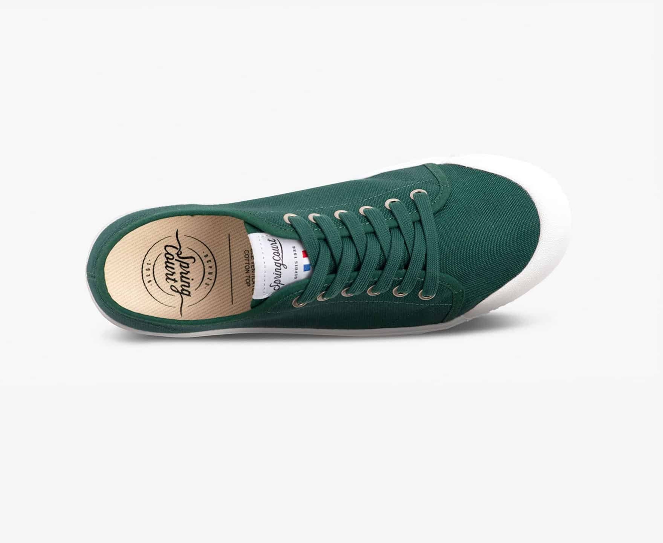 Spring Court G2 CANVAS Men's Trainers Green | South Africa-52NMEFDAC